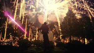 Задник к фильму "Мобильный воин Гандам: вспышка Хэтэуэя" #337863