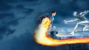 Задник к фильму "Фантастическая четвёрка: Вторжение Серебряного Серфера" #323176