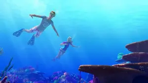 Задник к фильму "Барби: Волшебные дельфины" #448243