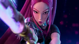 Задник к фильму "Кейпоп-охотницы на демонов" #510733