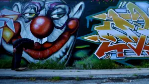 Задник к фильму "Истекающий кровью" #691516