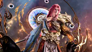 Задник к фильму "Противостояние святого: Битва пришествия богов" #637396