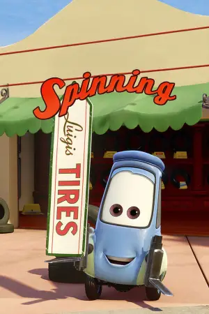 Постер к фильму "Мультфильм Тачки: Сказки о Radiator Springs - Спиннинг" #737033