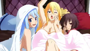 Задник к фильму "Богиня благословляет этот прекрасный мир: Багровая легенда" #177660