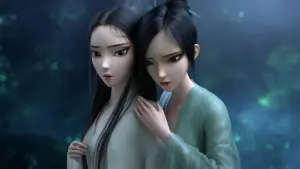 Задник к фильму "Белая змея 2: Злоключения Зелёной змеи" #347360