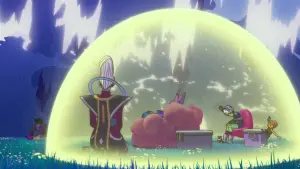 Задник к фильму "Драконий жемчуг: Супер — супергерой" #172345