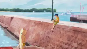 Задник к фильму "Кот-призрак Андзу" #538293