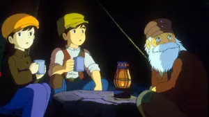 Задник к фильму "Небесный замок Лапута" #180836