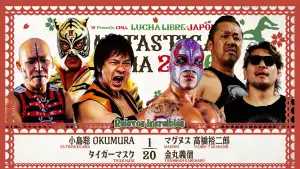 Задник к фильму "NJPW Presents CMLL Fantastica Mania 2026 - Day 6" #777417
