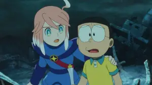 Задник к фильму "映画ドラえもん 新・のび太の海底鬼岩城" #533078