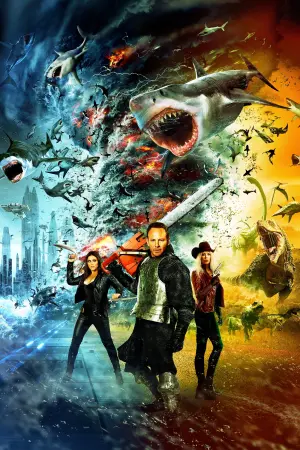 Постер к фильму "Последний акулий торнадо: Как раз вовремя" #332669