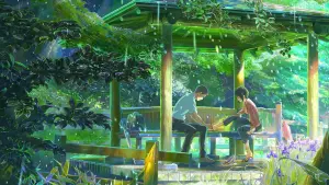 Задник к фильму "Сад изящных слов" #206699