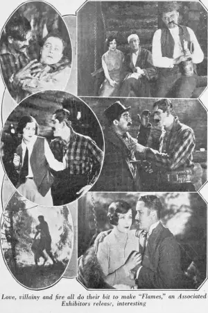 Постер к фильму "Flames"