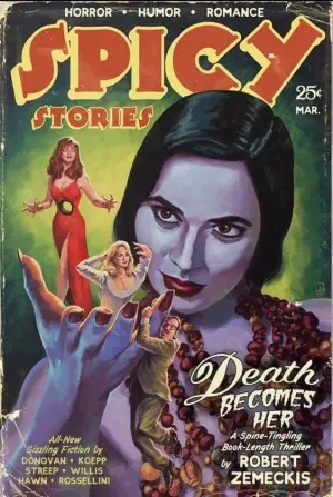 Постер к фильму "Смерть ей к лицу" #101014