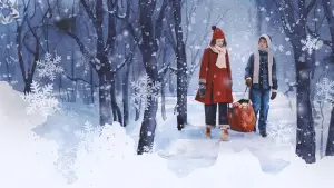 Задник к фильму "Снежная сестрёнка" #702391