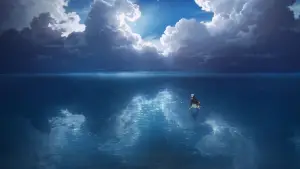 Задник к фильму "Космическая принцесса Кагуя!" #512542