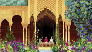 Задник к фильму "Азур и Азмар" #189305