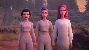 Задник к фильму "Кейпоп-охотницы на демонов" #510668