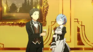 Задник к фильму "Re:Zero. Жизнь с нуля в альтернативном мире: Снежные воспоминания" #385141