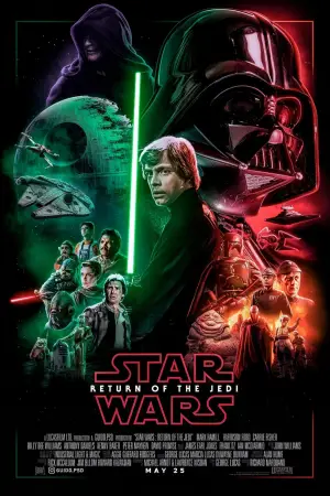 Постер к фильму "Звёздные войны: Эпизод 6 - Возвращение Джедая" #605021