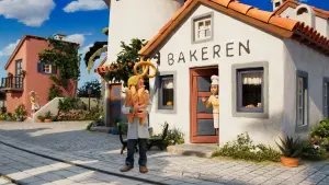 Задник к фильму "Три разбойника и лев" #197390