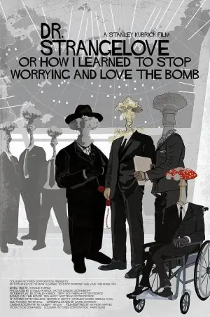 Постер к фильму "Доктор Стрейнджлав, или Как я научился не волноваться и полюбил атомную бомбу" #85428