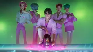 Задник к фильму "Кейпоп-охотницы на демонов" #510876