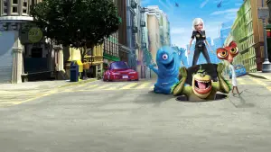 Задник к фильму "Монстры против пришельцев" #647939