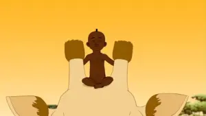 Задник к фильму "Кирику и дикие звери" #470308