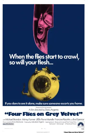 Постер к фильму "Четыре мухи на сером бархате" #153780