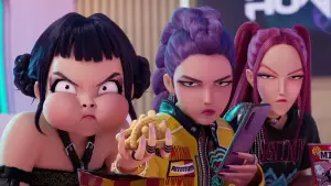 Задник к фильму "Кейпоп-охотницы на демонов" #510710