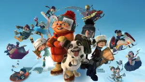 Задник к фильму "Снежные гонки" #445975