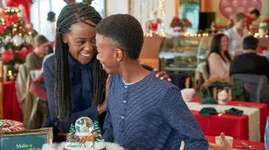 Задник к фильму "Рождество в Эвергрине: Письма Санте" #422505