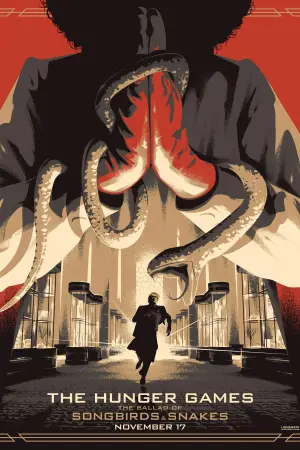 Постер к фильму "Голодные игры: Баллада о певчих птицах и змеях" #591577