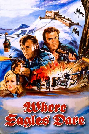 Постер к фильму "Там, где гнездятся орлы" #91824