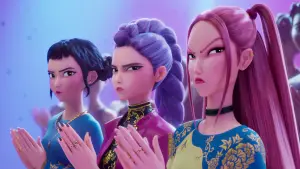 Задник к фильму "Кейпоп-охотницы на демонов" #510665