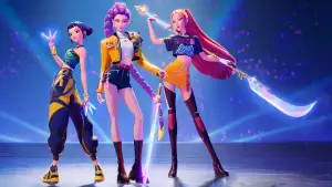 Задник к фильму "Кейпоп-охотницы на демонов" #510872