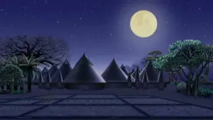 Задник к фильму "Кирику и дикие звери" #470303