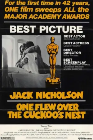 Постер к фильму "Пролетая над гнездом кукушки" #600408