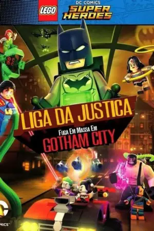 Постер к фильму "LEGO супергерои DC: Лига справедливости – Прорыв Готэм-сити" #346676