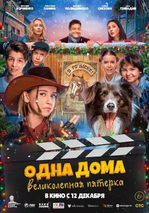 Постер к фильму "Одна дома. Великолепная пятерка" #881010