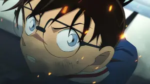 Задник к фильму "Детектив Конан 21: Любовное послание в багровых тонах" #341648