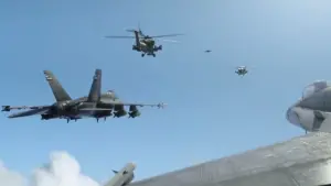 Задник к фильму "Опасное небо" #482691