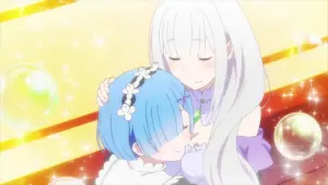 Задник к фильму "Re:Zero. Жизнь с нуля в альтернативном мире: Снежные воспоминания" #385146