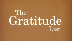 Задник к фильму "The Gratitude List" #774266