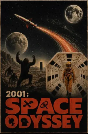 Постер к фильму "2001 год: Космическая одиссея" #833117