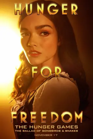 Постер к фильму "Голодные игры: Баллада о певчих птицах и змеях" #178