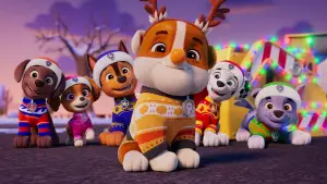 Задник к фильму "Щенячий патруль. Рождество" #616759