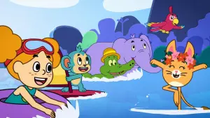 Задник к фильму "Arne Alligator och djungelkompisarna" #404391