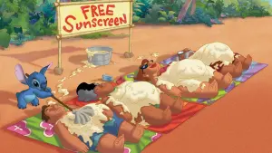 Задник к фильму "Лило и Стич 2: Большая проблема Стича" #274146